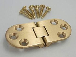 2 Pcs Sewing Aircraft Table Folding Flip Hinge， Zinc Alloy Chrome Plating Finish (Size : Style 1),Door Lock