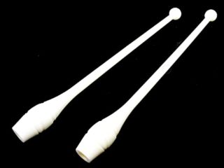 2 x Mujeres Palos de Gimnasia (36cm) (83g) Pesas de Gimnasio para Mujeres Bastones de Gimnasia de Baile, Gym Mazas, Palos de rítmica, Gimnasia rítmica de Principiantes