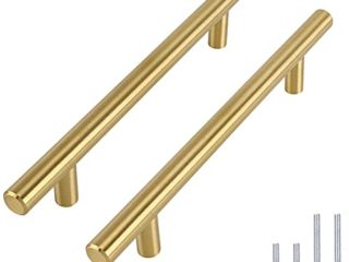 20 Piezas goldenwarm Tiradores Cajones Tiradores Dorados Tiradores Armarios Tiradores Cocina-LS201GD128 Tiradores de Acero Inoxidable Tiradores Vintage Tirador Puerta Corredera Tiradores Muebles 128mm