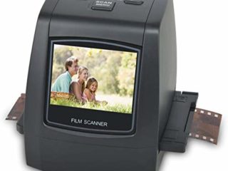 22MP Escáner de Negativos y Diapositivas, Convertidor Digital con 2,4" LCD para 35 mm/Super 8/110/ 126 película
