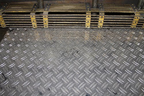 2,5/4 mm aluminio lágrima Chapa Duett Chapa de aluminio 200 Chapa estriada 900