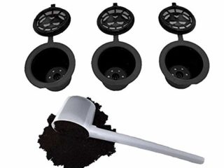 3 CAPSULAS RECARGABLES RELLENABLES REUTILIZABLES PARA CAFETERAS NESPRESSO + 1 CUCHARITA DE CAFE REGALO