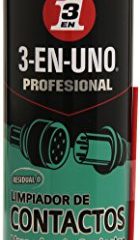 3 EN UNO Profesional 34474 - Limpiador de Contactos en Spray, Incoloro - 250 ml