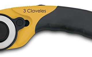 3Claveles 216 - Cúter rotativo de 17 cm, 45 mm