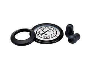 3M Littmann Classic II 40005, Kit de piezas de repuesto para fonendoscopios, color Negro