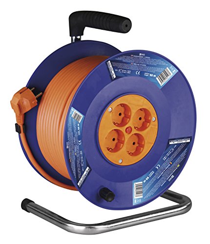 4-Compartimento EMOS Kabeltro mmel connettore 50 m, schuko, DG-4ZR-DB04 HJR-4