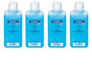 4 X 500ml Botella Sterillium Mano Higiene Desinfección Desinfección Medios