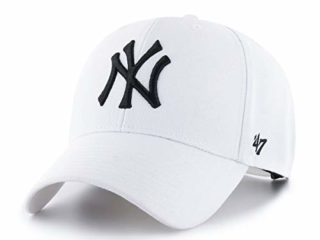 '47 York Yankees Snapback Cap MVP MLB White - One-Size