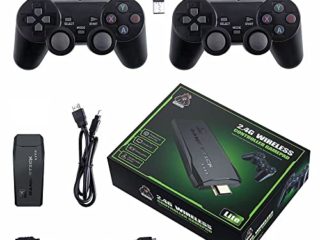 4K HD incorporado 10000+ juegos Juego retro de PS,controlador de juego con gamepad PS1,consola de juegos de consola de doble torreta y doble balancín PS1,arcade de tarjetas Consola de juegos de TV MT6