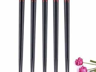 5 Pares De Palillos De Fibra De Vidrio, Palillos Reutilizables Aptos para Lavavajillas (Koi)