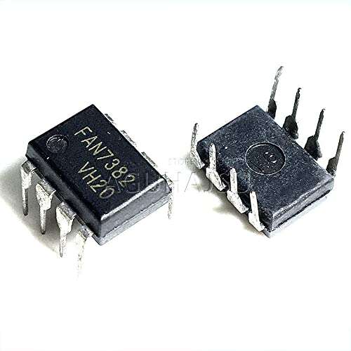 5 unids FAN7382 DIP-8 controlador de puerta para MOSFET IGBT 600V lado alto