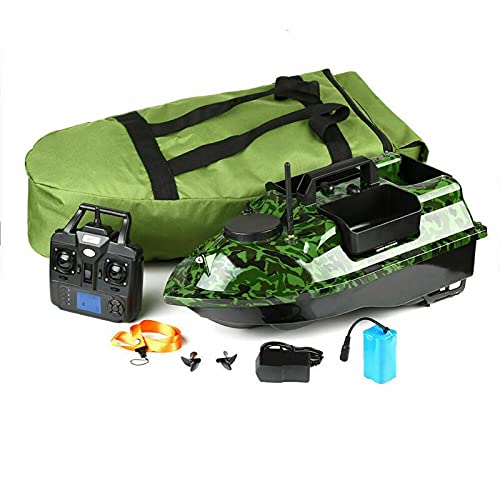 500M GPS Inalámbrico Cebo de Pesca Barco Carpa Barco de Pesca Lancha rápida Barco RC 3 Tolvas Buscador GPS LCD, con Sensor de sonda, Barco Cebador, WQQWQQ-8521 (Color : GPS Boat Set 1)