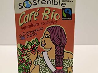 6 UNID DE CAFE MOLIDO BIO 250 GRS DE COMERCIO JUSTO (FAIR TRADE) LA CESTA SOSTENIBLE.