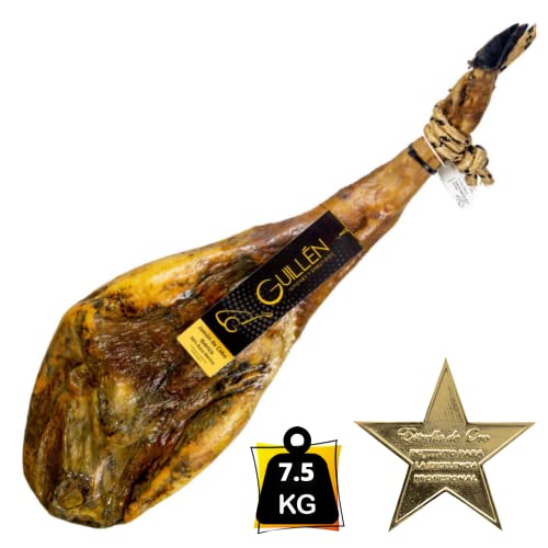 7.5 kg Jamon Iberico de Cebo 50% Raza Iberica aprox - Pieza Completa - Embutidos ibéricos de Guijuelo Salamanca de GUILLEN JAMONES Y EMBUTIDOS - Un auténtico placer