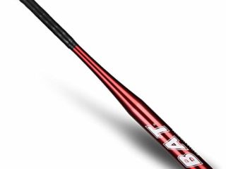76,2 cm Más Grueso Bate de béisbol Barra de Palo de Aluminio Aleación Bate Ligero Agarre Antideslizante de Goma para práctica de Entrenamiento al Aire Libre Adolescentes Adultos Uso Rojo