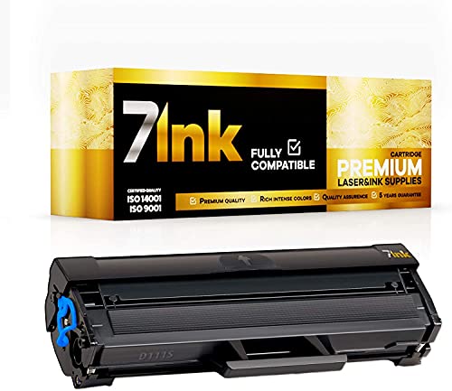 7INK para Samsung MLT-D111S Toner para Impresora Samsung Xpress M2020 M2020W M2021W M2022 M2022W M2026 M2026W M2070 M2070F M2070FW M2070W M2078W (Negro) Nuevo Chip!