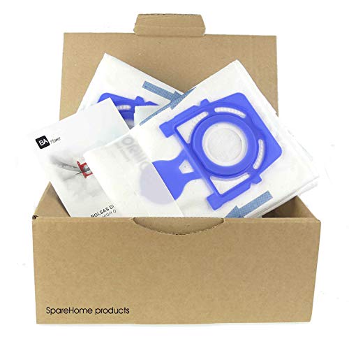 8 Bolsas de alta filtración + 2 microfiltros SpareHome® para aspiradores Ufesa Activa