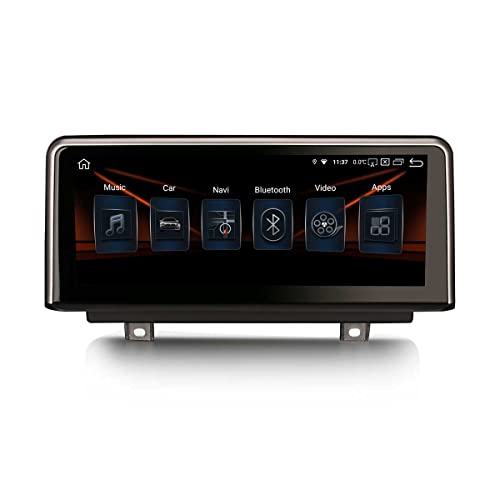 8-Core Autoradio 10.25" IPS Pantalla Android 10 CarPlay GPS Navi para BMW Serie 1 F20/F21 Serie 3 F30 F31 F34 Serie 4 F32 F33 F36 NBT DVR TPMS Dab+ 2GB RAM+32GB ROM