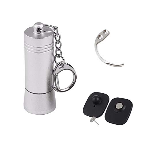 8000GS mini portátil etiquetas herramienta imán para sistema FR8.2Mhz alarma con etiqueta y gancho llave seguridad removedor para tienda de ropa tienda golf