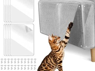 8PCS Sofá Anti-arañazos,Protectores de Sofá para Muebles Tapizados,Protector de arañazos Para Gatos,Gatos Anti-arañazos,Protector de Muebles para Gatos, Protector de Muebles Antiarañazos