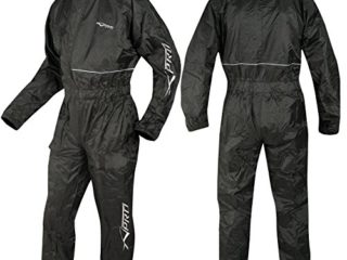 A-pro Motorcycle Motorbike Waterproof RainSuit over One 1 Pc Trousers Jacket L