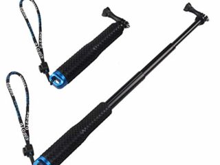 ABCTen Palo Selfie Stick Monopod Extensible Aluminio para Gopro Hero 5 4 Session Xiaomi Yi