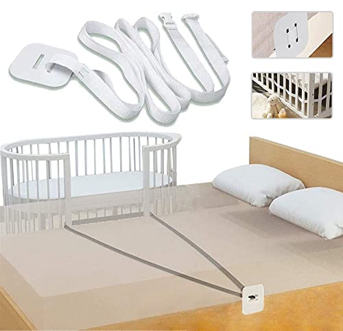 Accesorio de cama universal,Correa de cuna,Cinturón de cuna,Accesorios cama supletoria,Barandilla de cama de bebé,Parachoques de barandilla de cama lateral,Barandilla de cama de bebé