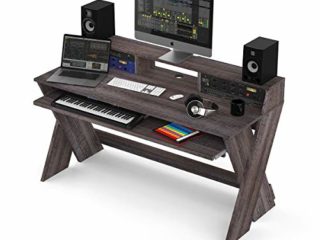 ACCESORIOS DJ. RELOOP Mueble para dj SOUND DESK PRO COLOR NOGAL.