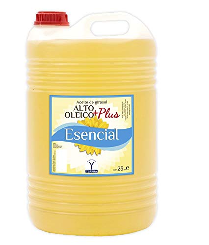 ACEITE DE GIRASOL ALTO OLEICO ESENCIAL PLUS 25 LITROS (1 GARRAFA)