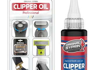 Aceite lubricante Original Syprin Premium para recortadoras de pelo, cortapelos, maquinillas de afeitar, peluqueras y recortadoras de barba - Aceite para una protección extrema fabricado en Alemania