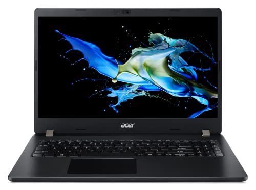 Acer TravelMate P2 TMP215-52 - Ordenador Portátil 15.6" HD LCD, Laptop (Intel Core i3-10110U, 4 GB RAM, 256 GB SSD, Gráficos Intel UHD, ComfyView, Windows 10 Pro), PC Portátil Negro