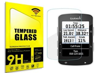 actecom® Protector Pantalla para Garmin Edge 520 Cristal Vidrio Templado