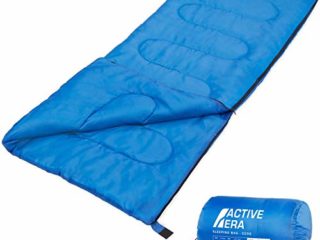 Active Era Saco de Dormir Premium 200, de Forma Rectangular, Extremadamente Ligero