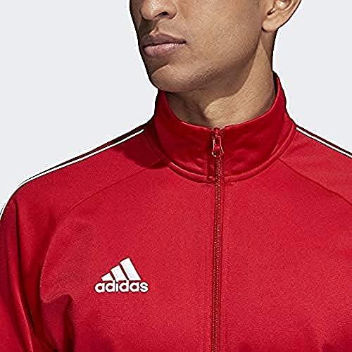 adidas Core18 PES Jkt Chaqueta, Hombre, Rojo (Power Red/White), S