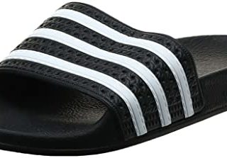 adidas Originals Zapatillas Deportivas para Mujer Adilette W, Color Negro, Talla 36 EU