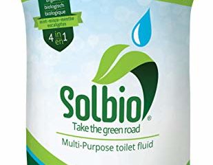 Aditivo sanitario Solbio para inodoros de camping, sistemas de inodoros móviles, inodoros químicos y casetes