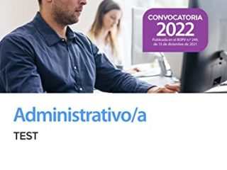 Administrativo/a de Osakidetza-Servicio Vasco de Salud. Test