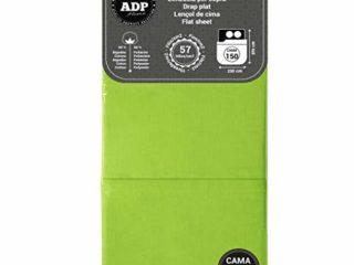 ADP Home - Sábana encimera (para Cama de 150 cm), Verde
