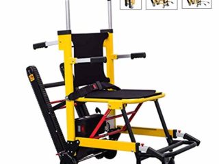 A&DW Escalera Eléctrica Que Sube La Silla De Ruedas, Ancianos Portátiles Tripulados Plegables Subiendo Y Bajando Escaleras Silla De Ruedas
