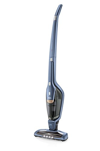 AEG CX7-2-45IM Aspiradora Escoba Vertical Sin Cable y de Mano, Au, 18 W, 0.5 litros, 79 Decibelios, Kunststoff, 2 Velocidades, Azul