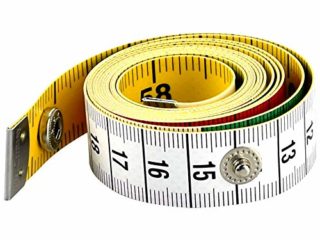 AFASOES Cinta Metrica Costura 150 cm/60 Pulgadas Cinta de Medir Pulgadas cm Cinta de Medir Ropa Cinta de Costurera Cinta Metrica Enrollable Cinta Medir Cuerpo Cinta de Sastre para Ropa Costura Cuerpo