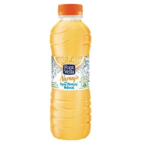 AGUA FONT VELLA LEVITÉ NARANJA PET 50 CL (12 BOTELLAS)