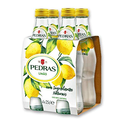 Agua Mineral con Gas sabor Limón pack 4x25cl