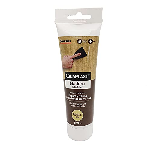 AGUAPLAST - Masilla Reparar Madera Roble Aguaplast 125Ml