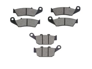 AHL 3 pares Pastillas de Freno Delantero y Trasero para Honda XL600V Transalp 600 1997-2000 XL650V Transalp 650 2000-2007 XL700V Transalp 700 2008-2011