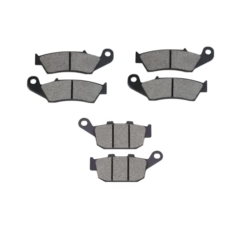 AHL 3 pares Pastillas de Freno Delantero y Trasero para Honda XL600V Transalp 600 1997-2000 XL650V Transalp 650 2000-2007 XL700V Transalp 700 2008-2011