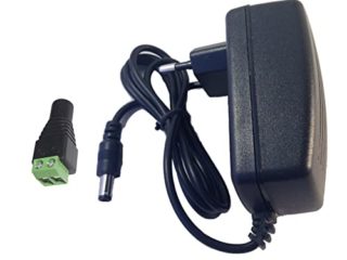 Ahorraluz Transformador 12v DC 2A 24w Alimentador para Tiras Led Fuente de Alimentación 220v -> 12v (12v 2A 24w)