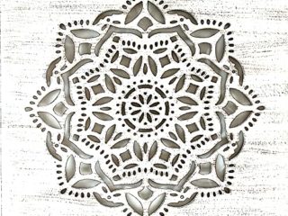 Aiire Cuadro Mandala Madera Pared - Cuadros para Cabeceros de Cama con Mandalas Calados - Cuadros Decoracion Salon Modernos y para Dormitorios de Matrimonio - Decoracion Zen, Yoga, Meditación