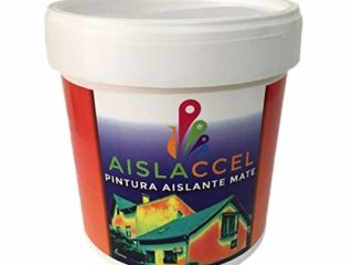 AISLACCEL, Pintura, pintura pared, pintura pared interior, mejor pintura aislante, pintura blanca, pintura exterior, pintura antihumedad, pintura térmica, AISLACCEL 4 y 14 lt (14 Lt)