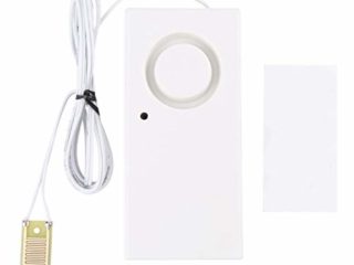 Alarma de Sensor de Agua, Detector de Sensor de desbordamiento de Agua Sistema de Alarma de Fuga de Agua de 120 dB
